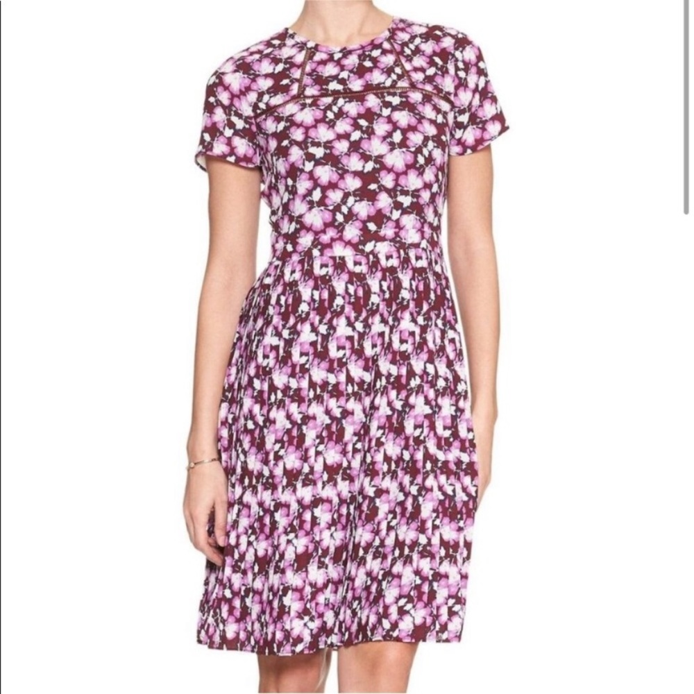 Banana Republic Pleated Dress